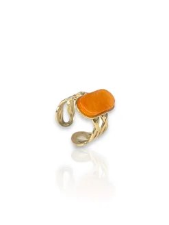 Anillo piedra ovalada