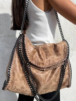 Bolso bag grande marrón