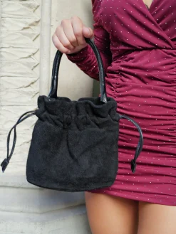 Bolso saco ante negro