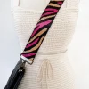 Cadena cebra mix fucsia