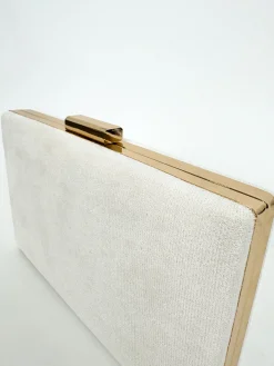 Clutch horizontal beige
