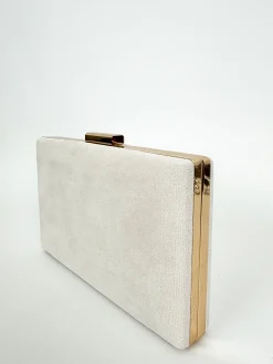 Clutch horizontal beige