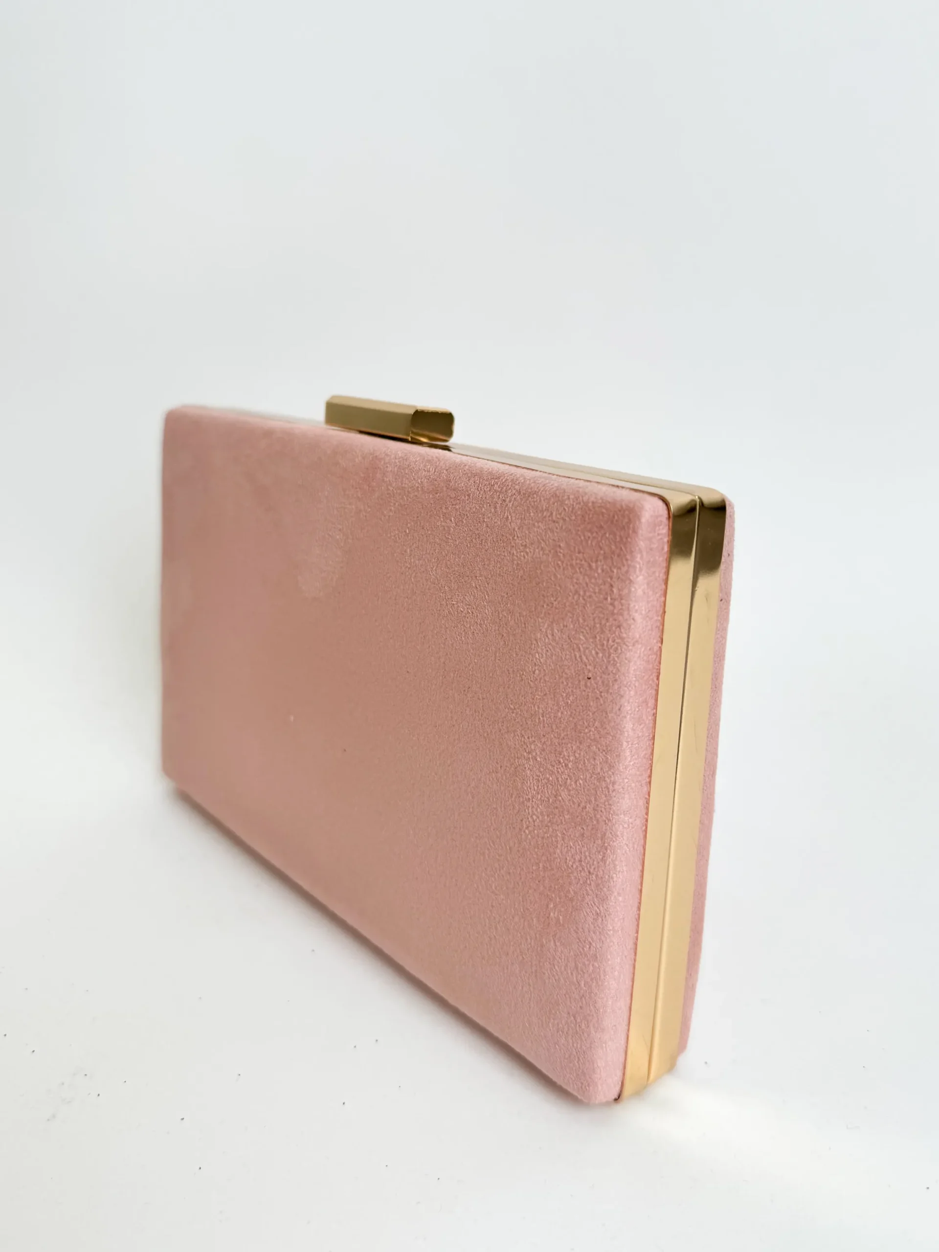 Clutch horizontal rosa palo