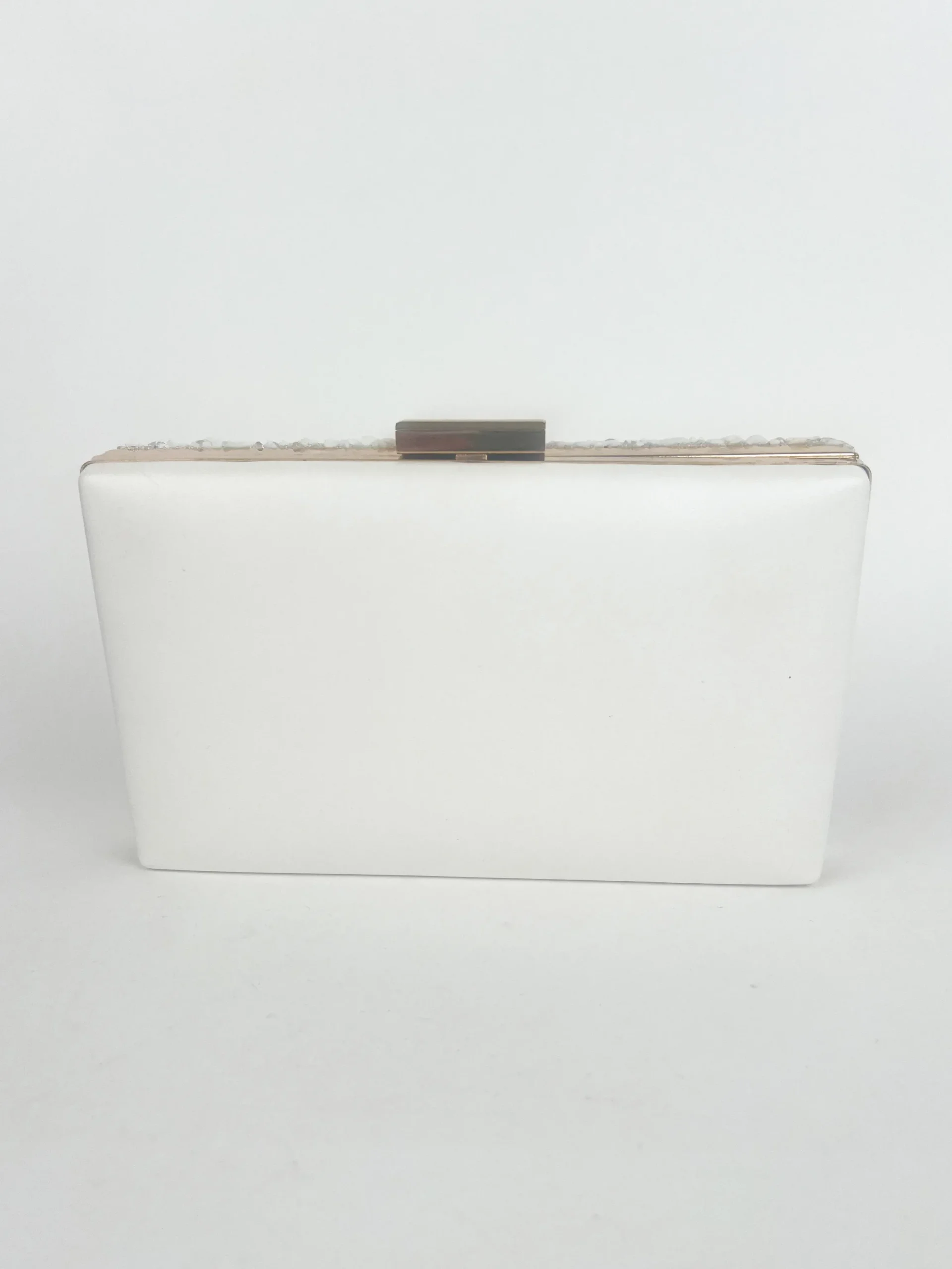 Clutch piedras blanco