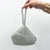 Clutch pocket brillos plata