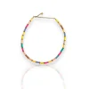 Collar arandelas tropical