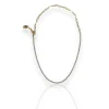 Collar brillantes dorado