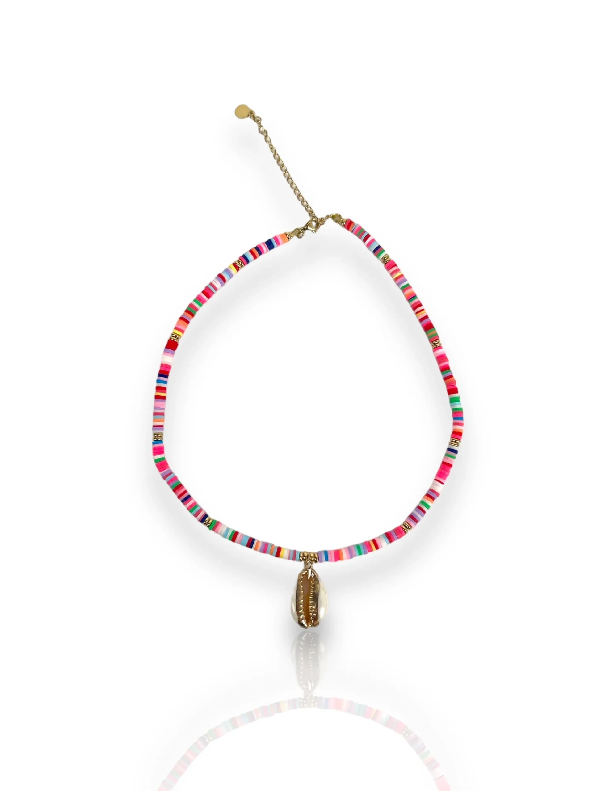 Collar multicolor concha