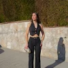 Conjunto largo botones negro