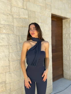 Mono multi tulle marino
