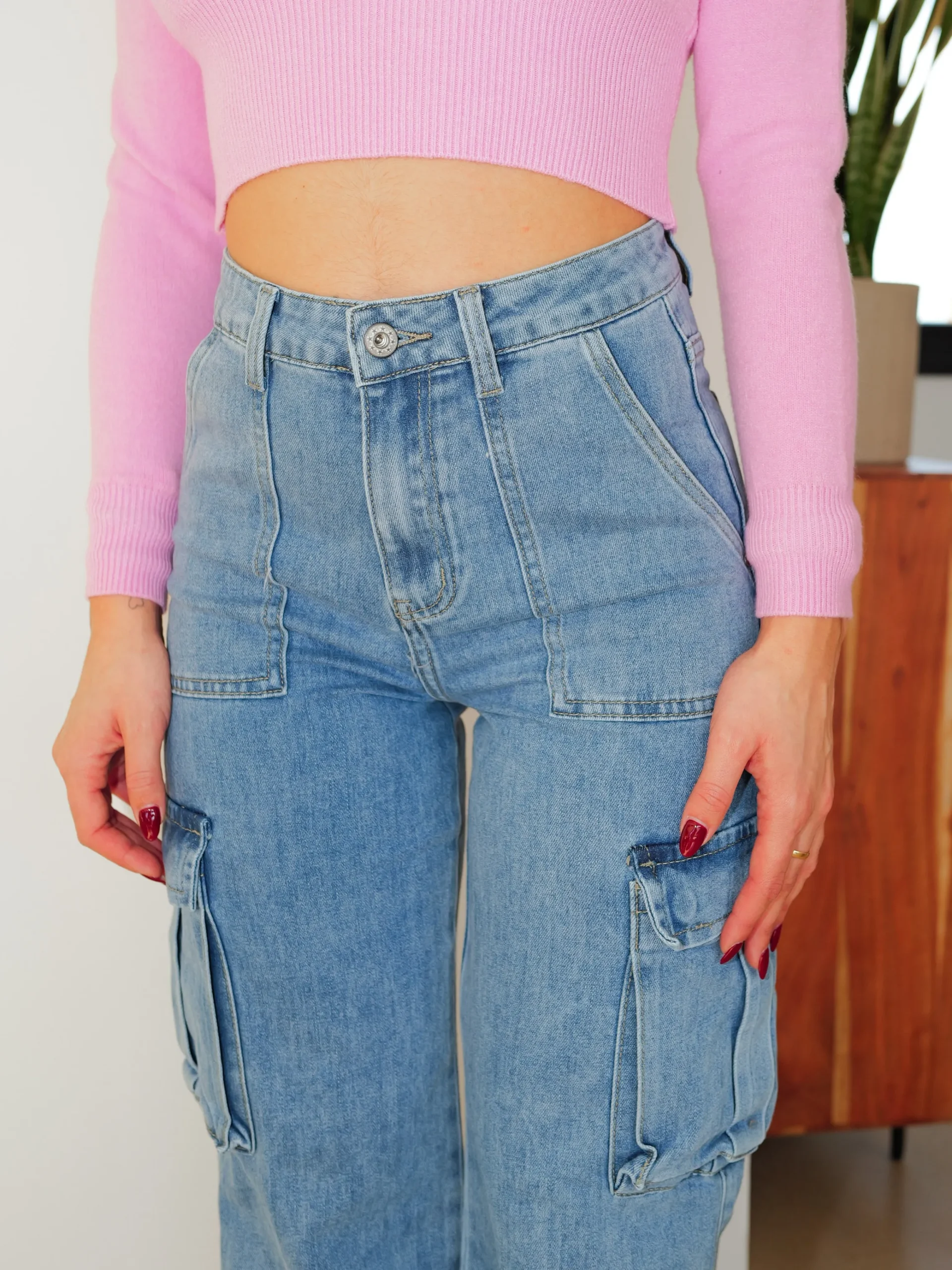 Pantalon cargo bolsillos