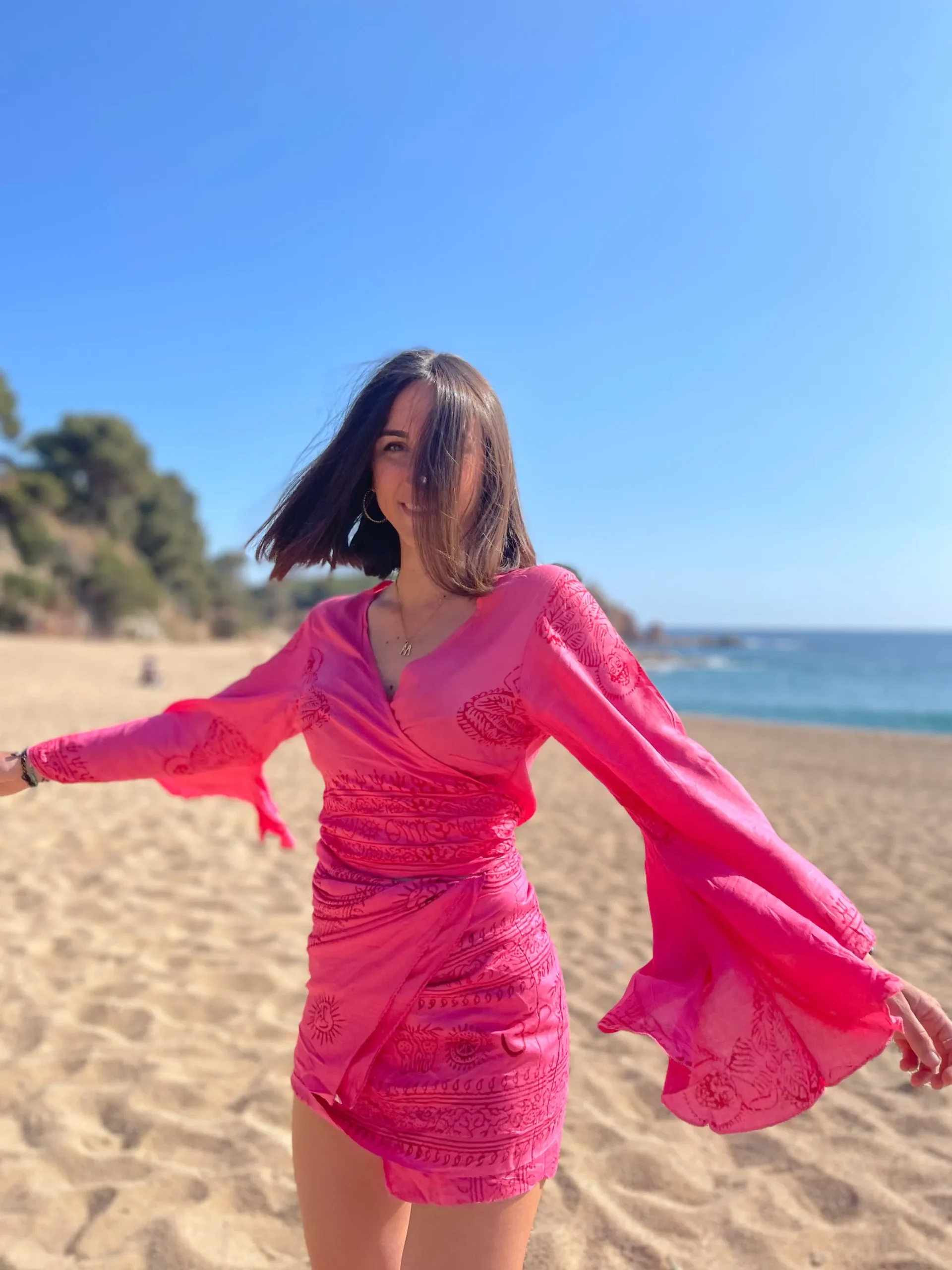 Pareo India Rosa