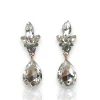 Pendientes gota brillantes