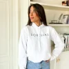 Sudadera Sorellas capucha blanca