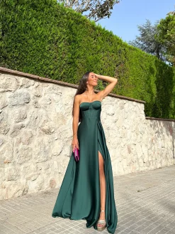 Vestido corse palabra botella