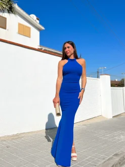 Vestido halter sirena klein