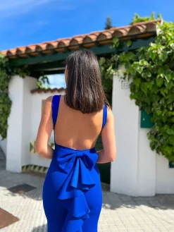 Vestido largo sirena klein