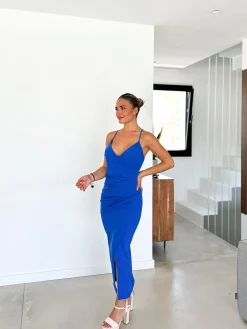 Vestido midi tirantes klein