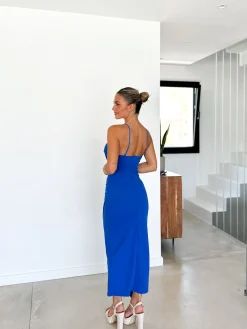 Vestido midi tirantes klein
