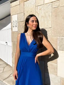 Vestido tulle pico klein